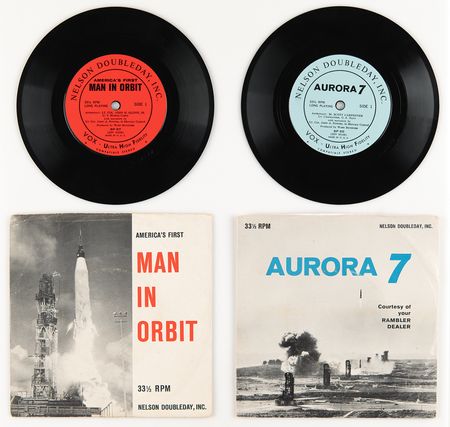 Lot #6025 Project Mercury: John Glenn and Scott