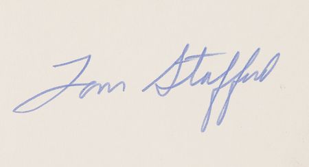 Lot #6058 Gemini 9 Signed Oversized NASA Photograph - Image 2