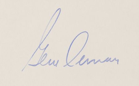 Lot #6058 Gemini 9 Signed Oversized NASA Photograph - Image 3