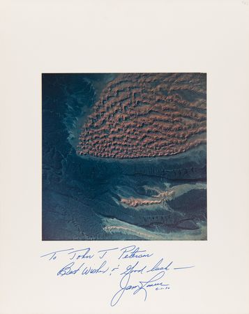 Lot #6059 James Lovell Signed Oversized NASA Photograph - Image 1