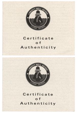 Lot #6021 Liberty Bell 7 Flown Component - Image 5