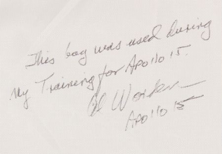 Lot #6336 Apollo 15 Stowage Bag Used in Training by Al Worden - Image 2