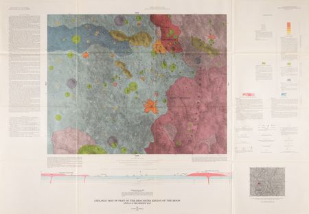 Lot #6397 U.S. Geological Survey Lunar Maps of Apollo Landing Sites - Image 9