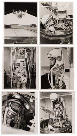 Lot #6010 Scott Carpenter (22) Original Vintage MA-7 Photographs - Image 2