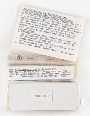 Lot #6408 Apollo EMU Maintenance Kit Pouch Assembly - Image 3