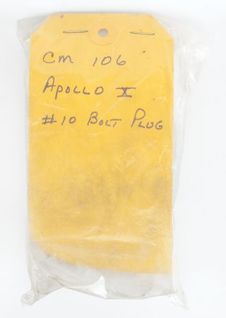 Lot #6102 Apollo 10 Ablative Heatshield Plug - From the Collection of John Hirasaki - Image 10