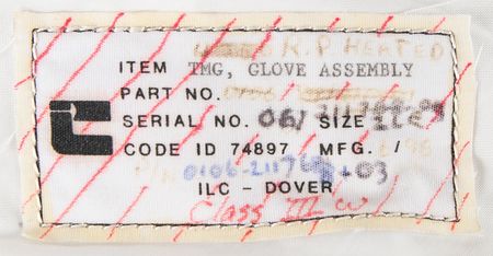 Lot #6441 Space Shuttle Phase VI EMU Glove TMG (Left) - Image 3