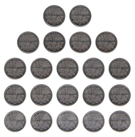 Lot #6433 Apollo-Soyuz Manned Flight Awareness Medallions Collection (21) - From the Personal Collection of Alan Bean - Image 2