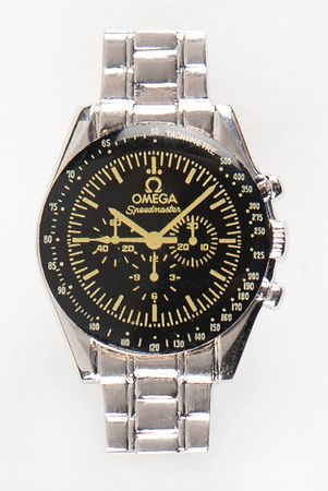 Lot #6153 Apollo 11 Omega Speedmaster Watch Lapel Pin - From the Personal Collection of Alan Bean - Image 1