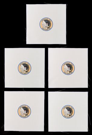 Lot #6192 Apollo 12 Signed Beta Cloth Patches (11) - From the Personal Collection of Alan Bean - Image 2