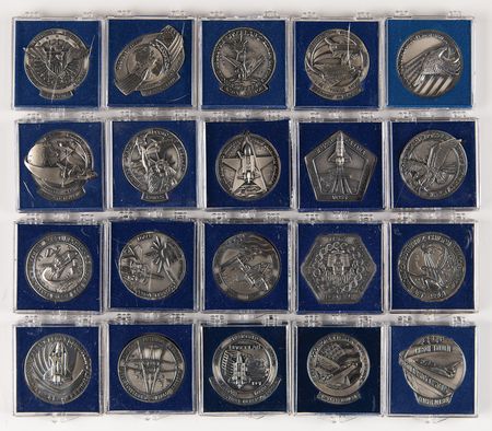 Lot #6443 Space Shuttle Robbins Medallion Collection (133) - From the Personal Collection of Alan Bean - Image 6