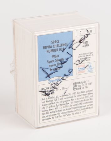 Lot #6203 Alan Bean Signed SpaceShots Limited Collectors Edition Card Set (Series #1) - From the Personal Collection of Alan Bean - Image 1