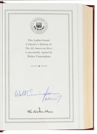 Lot #6374 Astronauts (13) Signed Books by Easton Press - Image 6