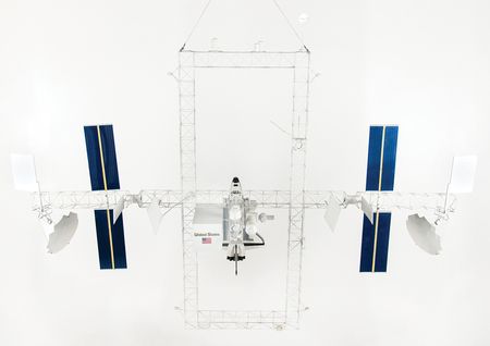 Lot #6478 Isao Hirai: International Space Station (5) 1:100 Scale Conceptual Models - Image 6