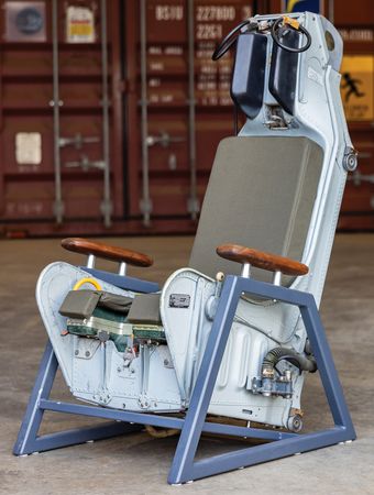 Lot #6477 Escapac IC-6 Ejection Seat Lounge Chair - Image 1
