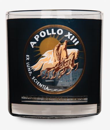 Lot #6303 Apollo 13 (4) Cocktail Glasses - From the Personal Collection of Stuart A. Roosa - Image 4