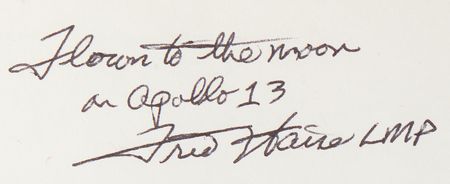 Lot #6247 Apollo 13 Flown CSM Systems Data Schematic Signed by Jim Lovell and Fred Haise - Image 3