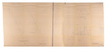 Lot #6387 Apollo-Era (2) Lunar Module Descent Stage Blueprints - Image 1