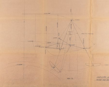 Lot #6387 Apollo-Era (2) Lunar Module Descent Stage Blueprints - Image 4