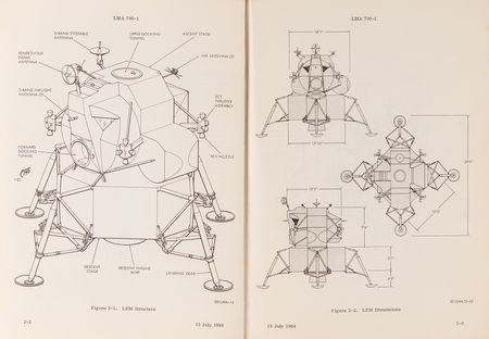Lot #6394 Lunar Excursion Module (LEM) Familiarization Manual by Grumman (1964) - Image 9