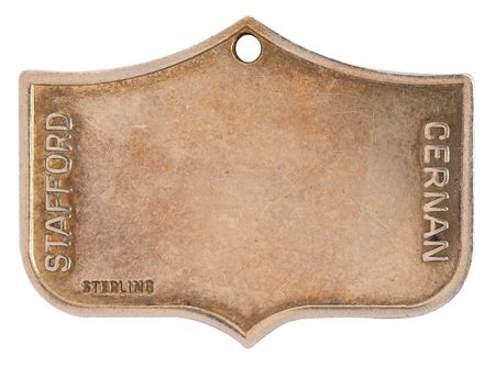 Lot #6057 Gemini 9 Flown Gold-Plated Fliteline Medallion - From the Collection of Bailey K. Howard - Image 2