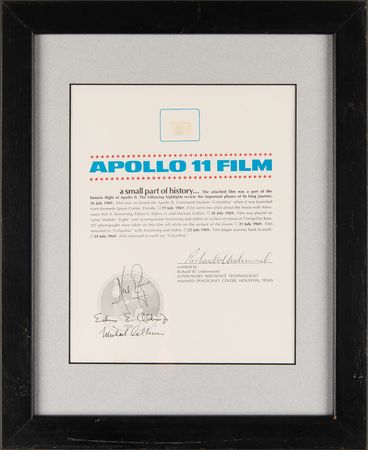 Lot #6152 Apollo 11 Lunar Surface Flown Film - Image 3