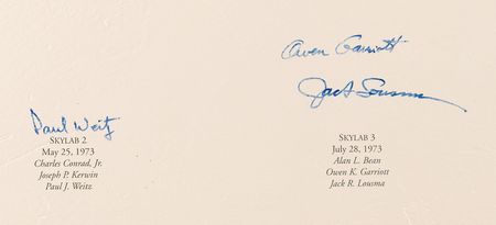 Lot #6382 Astronauts (24) Multi-Signed Limited Edition Print by Alan Bean - 'Reaching for the Stars' (#137/1500) - Image 6