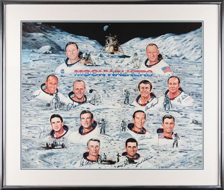 Lot #6378 Moonwalkers (9) Signed Limited Edition Lithograph by Ron Lewis (#303/1000) - Image 8