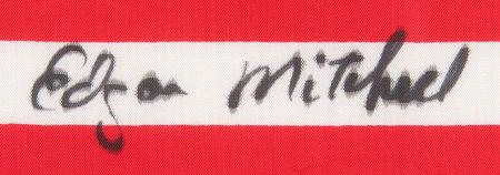 Lot #6282 Apollo 14 Flown Mid-Size American Flag - From the Personal Collection of Edgar Mitchell - Image 2