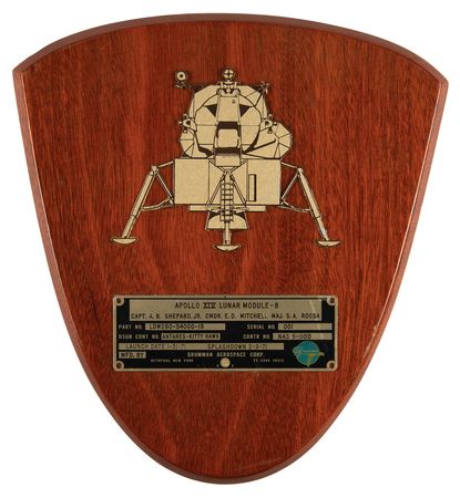 Lot #6292 Apollo 14 Lunar Surface-Flown Lunar