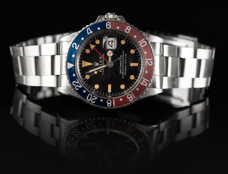 Lot #6286 Apollo 14 Flown Rolex GMT-Master 'Pepsi' Watch - From the Personal Collection of Edgar Mitchell - One of Two Apollo-flown Rolex Watches Ever Sold at Auction - Image 2