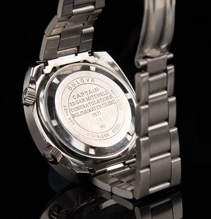 Lot #6295 Bulova Astronaut Mark I Watch with Custom 