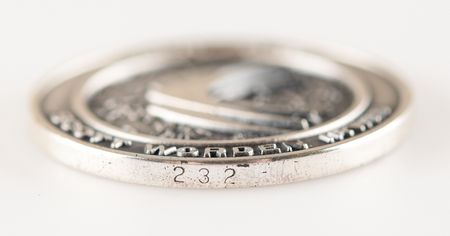 Lot #6328 Apollo 15 Unflown Robbins Medallion - From the Personal Collection of Edgar Mitchell - Image 3