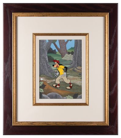 Lot #477 Goofy production cel from a Disney television cartoon - Image 2
