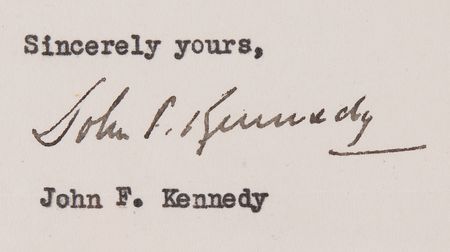 Lot #29 John F. Kennedy Typed Letter Signed, Three Months After Announcing His Congressional Campaign - Image 2