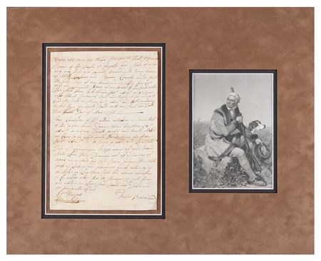 Lot #802 Daniel Boone Autograph Document Signed for Land Bond — 