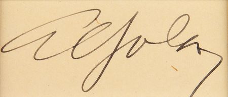 Lot #656 Al Jolson Signature - Image 2