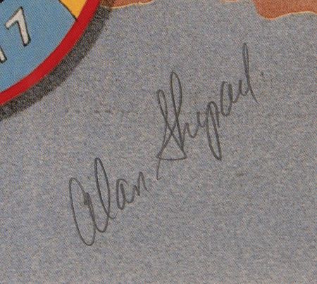 Lot #409 Mercury Astronauts Signed Print - Image 2