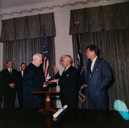 Lot #19 John F. Kennedy Document Signed as President, Appointing CIA Director John A. McCone - Key Figure in the Cuban Missile Crisis - Image 6