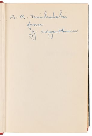 Lot #252 J. Edgar Hoover Signed Book - Masters of Deceit - Image 4