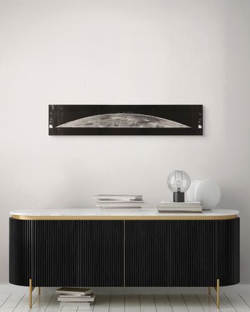 Lot #355 Apollo 17 Original Panoramic Photograph Photograph - Image 2