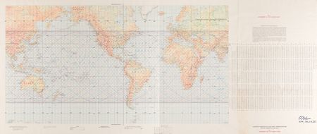 Lot #385 Ed Gibson Signed Skylab Mission Chart Mission Chart - Image 1