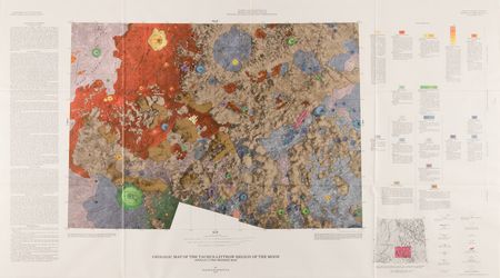 Lot #434 U.S. Geological Survey Lunar Maps of Apollo Landing Sites (4) Maps - Image 5