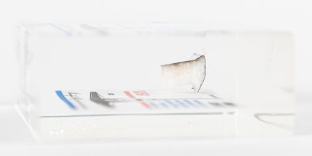 Lot #432 STS-1 Flown Heatshield Lucite Display Flown Relic - Image 6