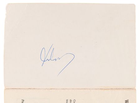 Lot #36 John F. Kennedy Signed Book - Profiles in Courage - Image 4