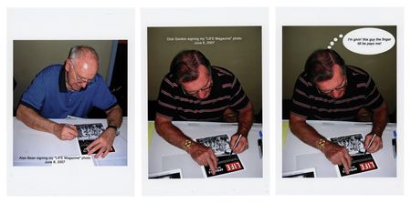 Lot #345 Apollo 12: Alan Bean and Richard Gordon Signed Photograph - Image 2