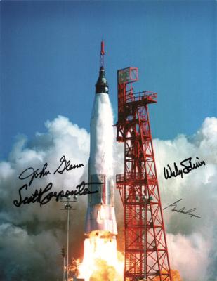 Lot #362 Mercury Astronauts Signed Photograph