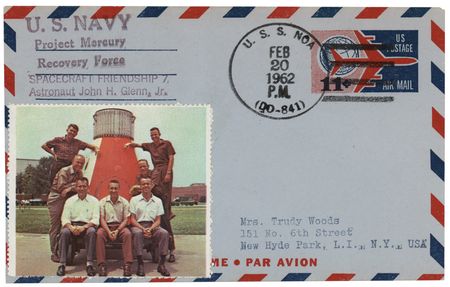 Lot #414 Mercury-Atlas 6: Friendship 7 Recovery