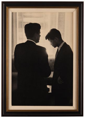 Lot #15 John and Robert Kennedy Original Oversized Photograph by Jacques Lowe - Image 2
