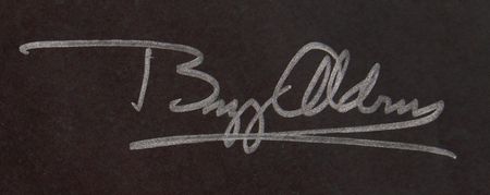 Lot #338 Buzz Aldrin Signed Limited Edition Poster - Image 2